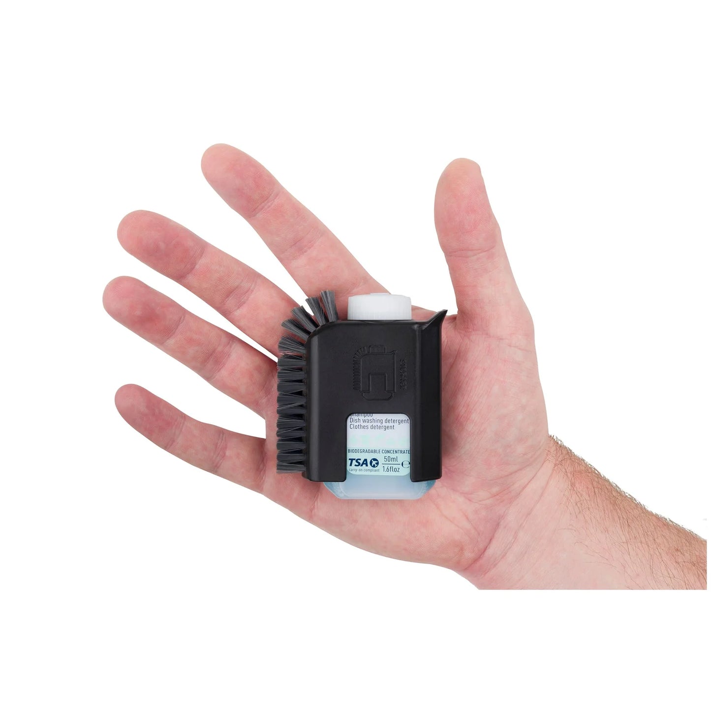 Camp Kitchen Pot Scrubber and Soap Bottle