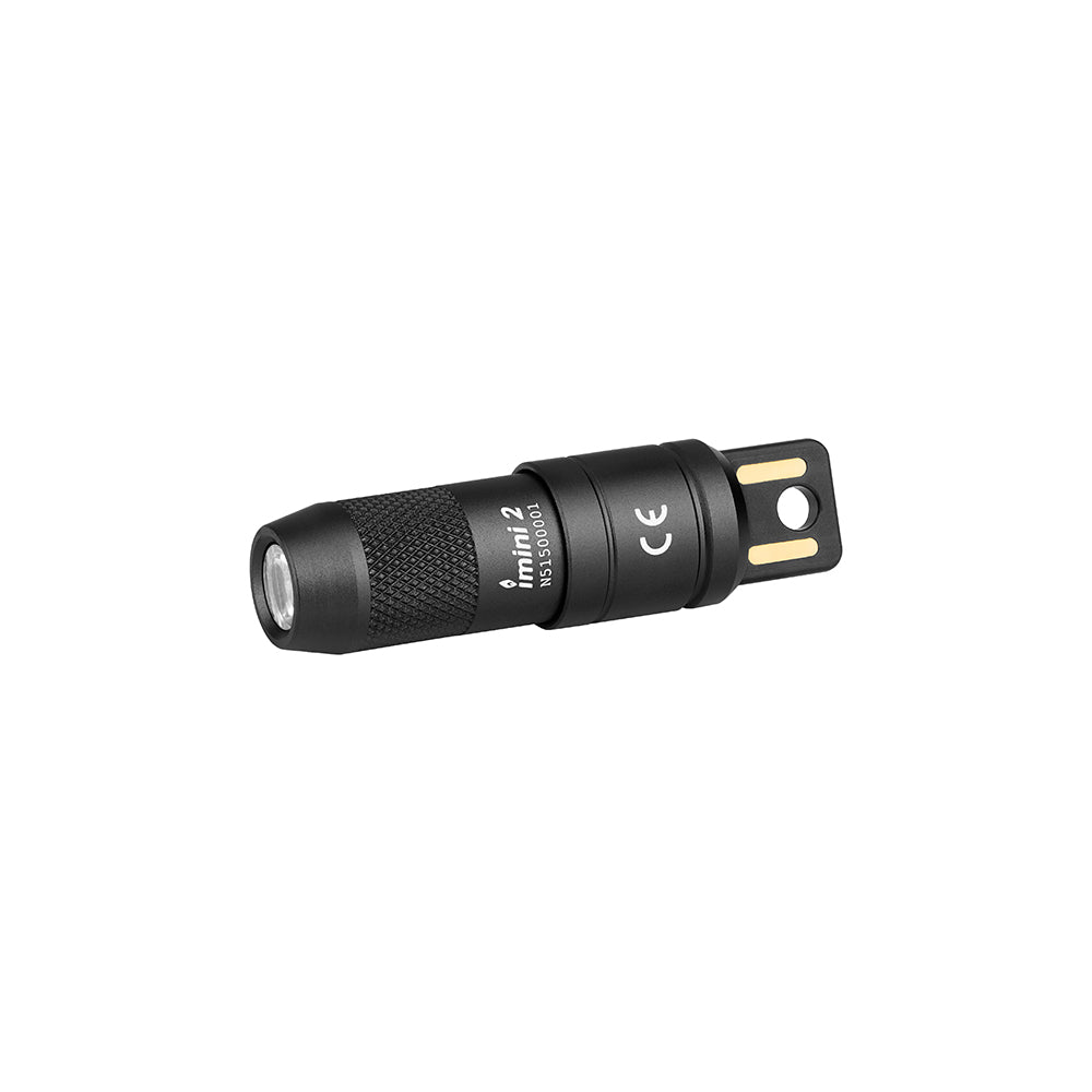 imini 2 Rechargeable Mini Flashlight - Black