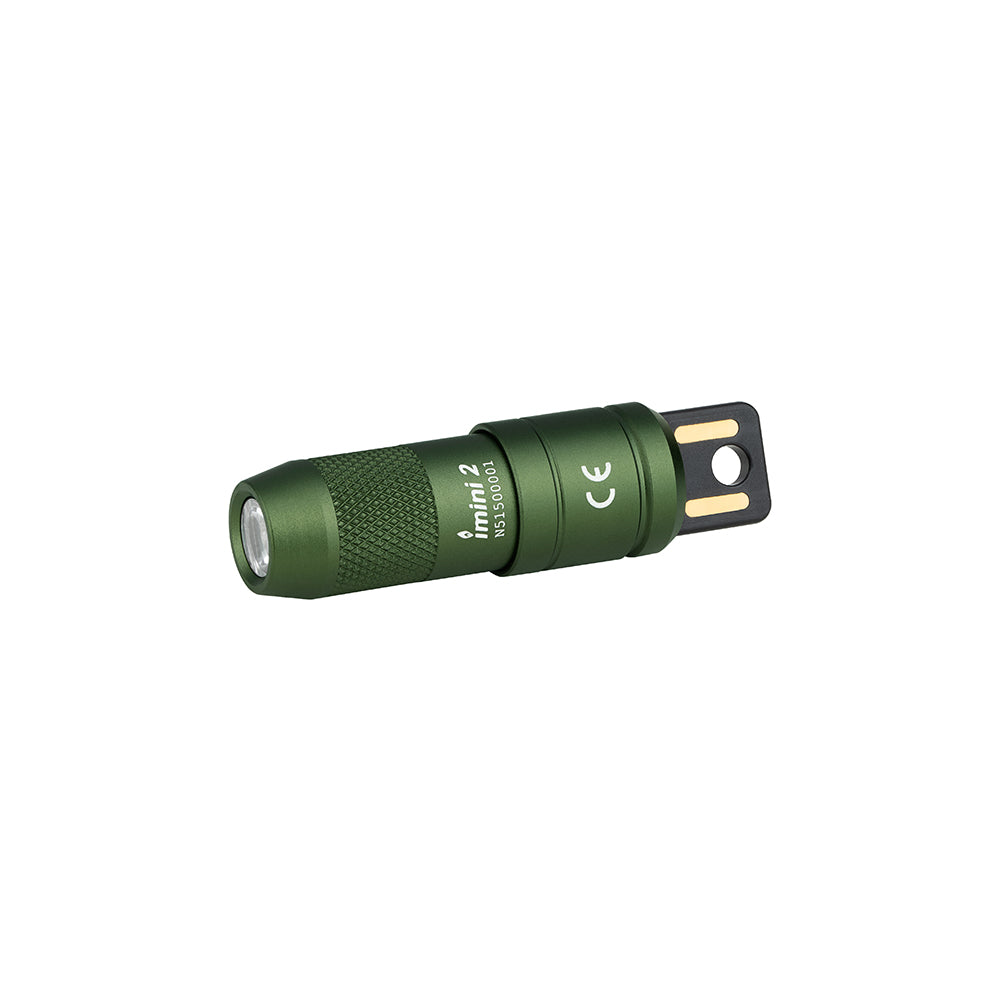 imini 2 Rechargeable Mini Flashlight - Green