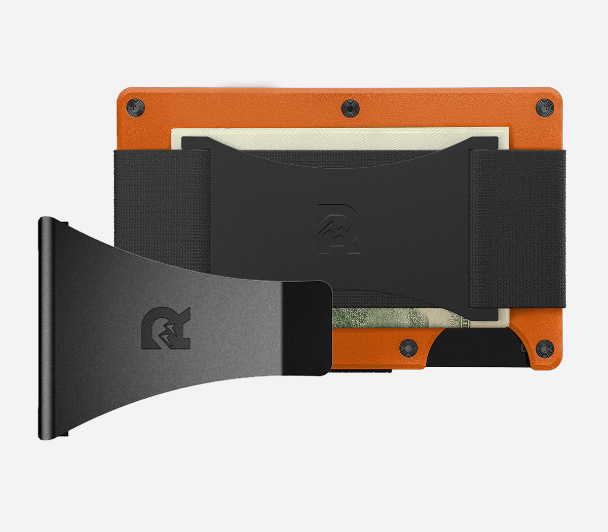 Ridge Wallet - Basecamp Orange: Money Clip