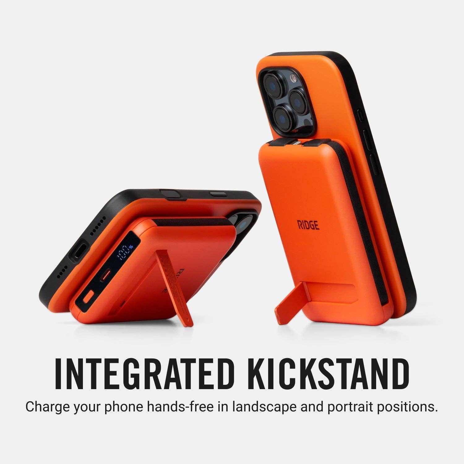 Ridge Power Bank - 10k mAh - Basecamp Orange