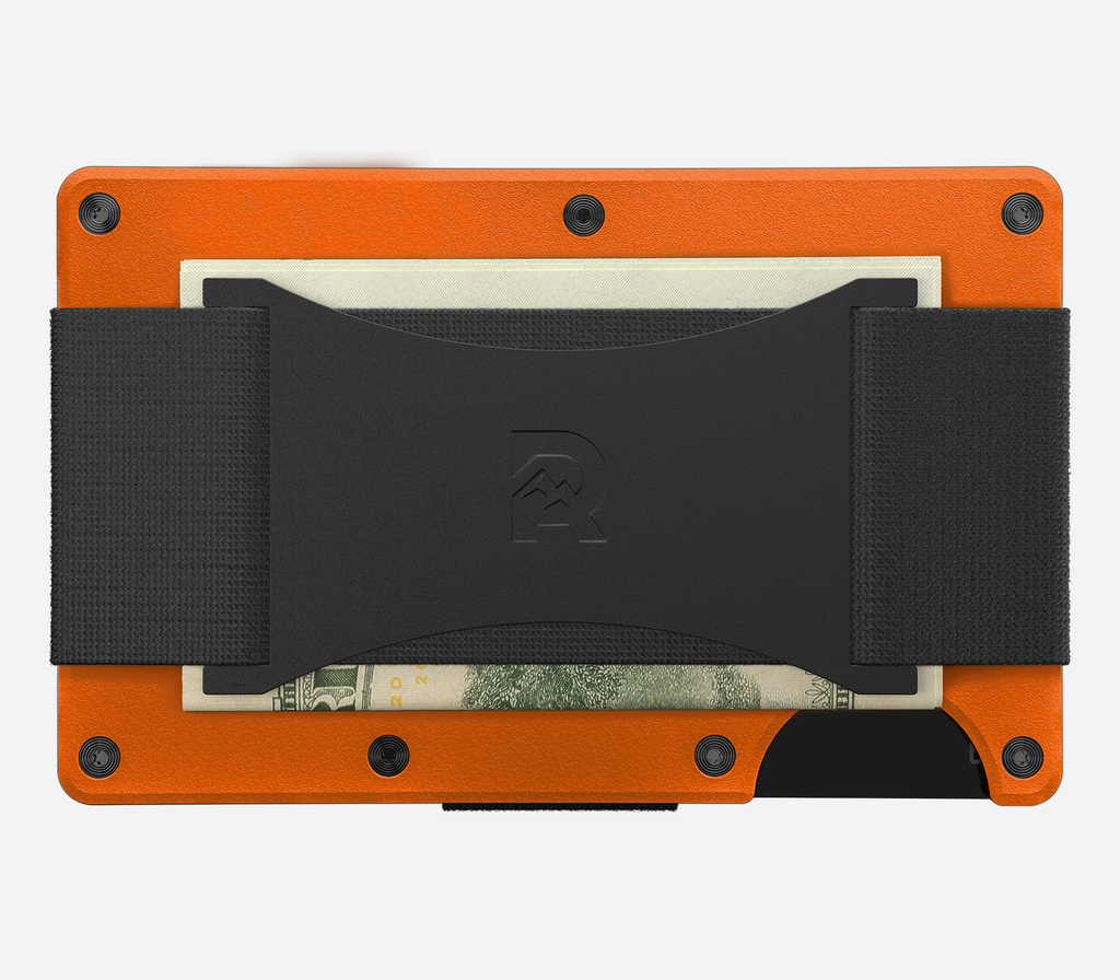 Ridge Wallet - Basecamp Orange: Money Clip