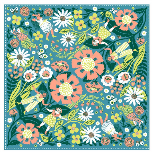 Kids Bandana designed by Phoebe Wahl: Little (14")