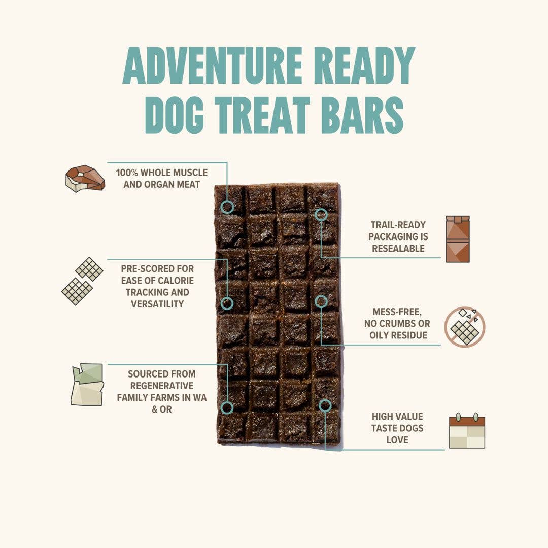 Seafood Treat & Snack Bar for Active Dogs