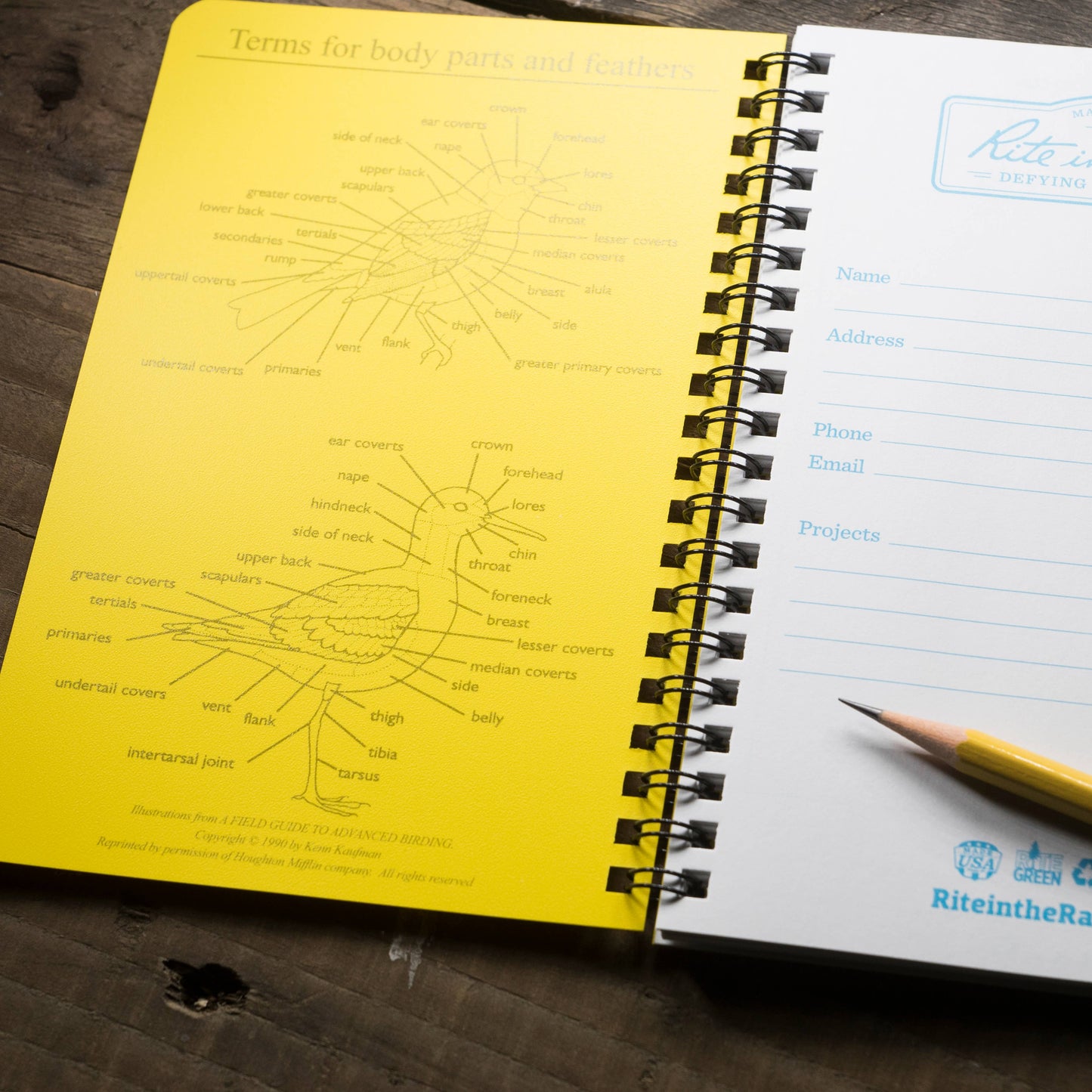 Rite in the Rain Birder's Journal, 4.625" x 7"