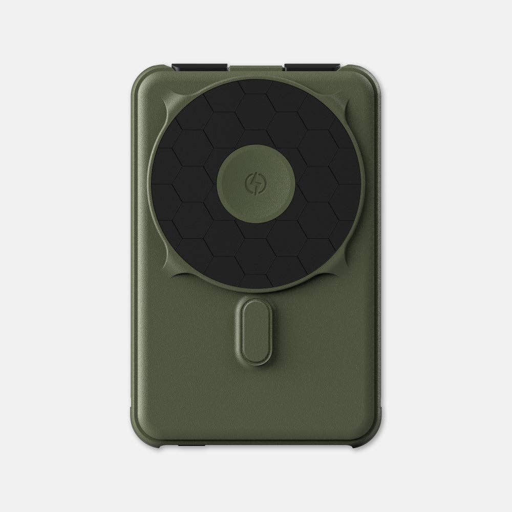 Ridge Power Bank - 10k mAh - Matte Olive