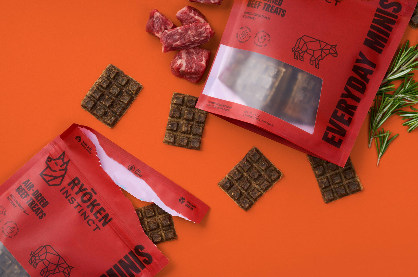 Beef Mini Training Treats for Dogs - Low-Calorie & Tasty