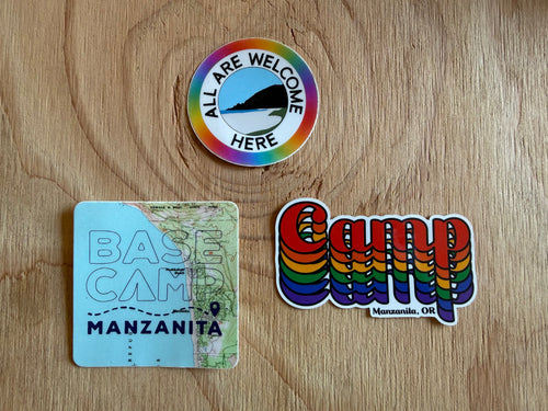 "Base Camp" Sticker