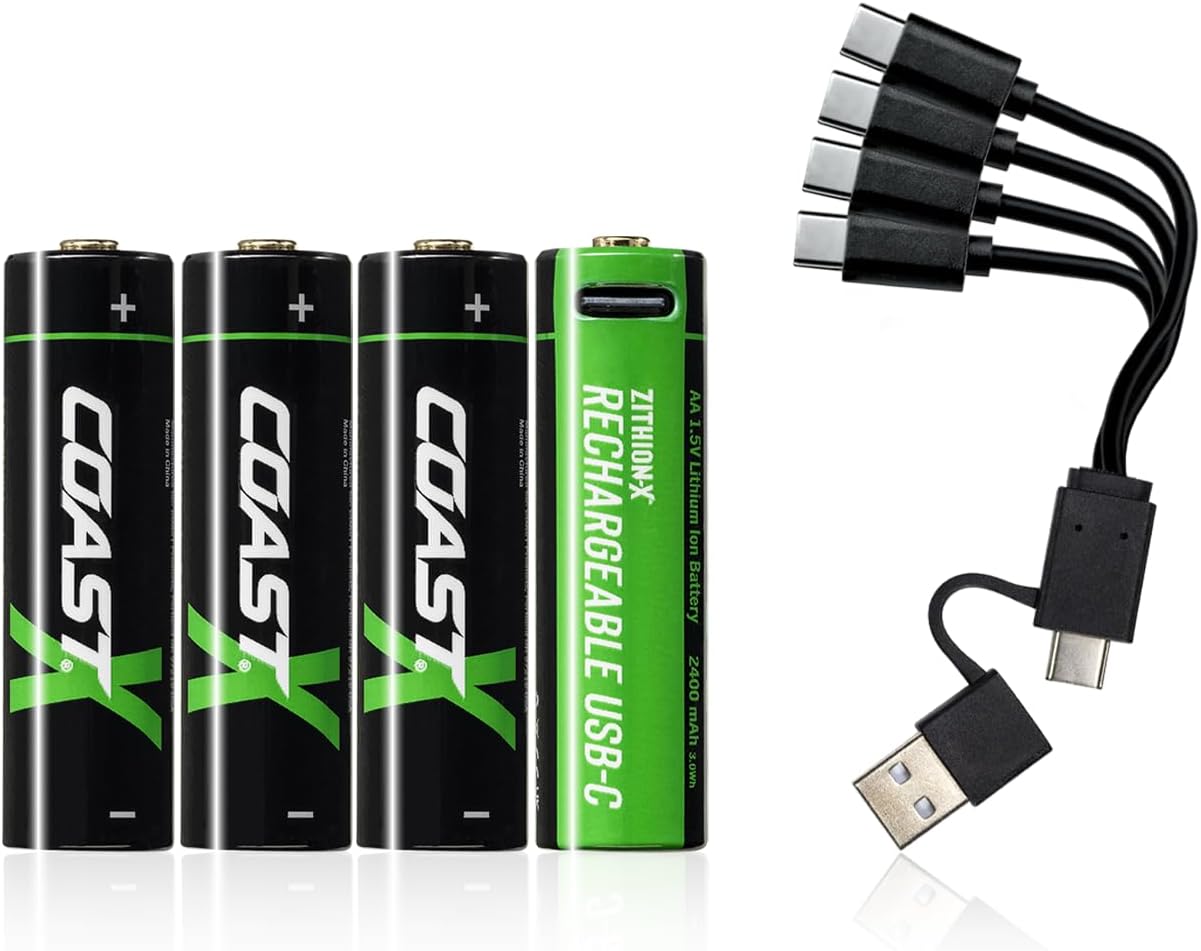 AA Rechargeable Batteries (4 Pack)