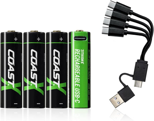 AA Rechargeable Batteries (4 Pack)