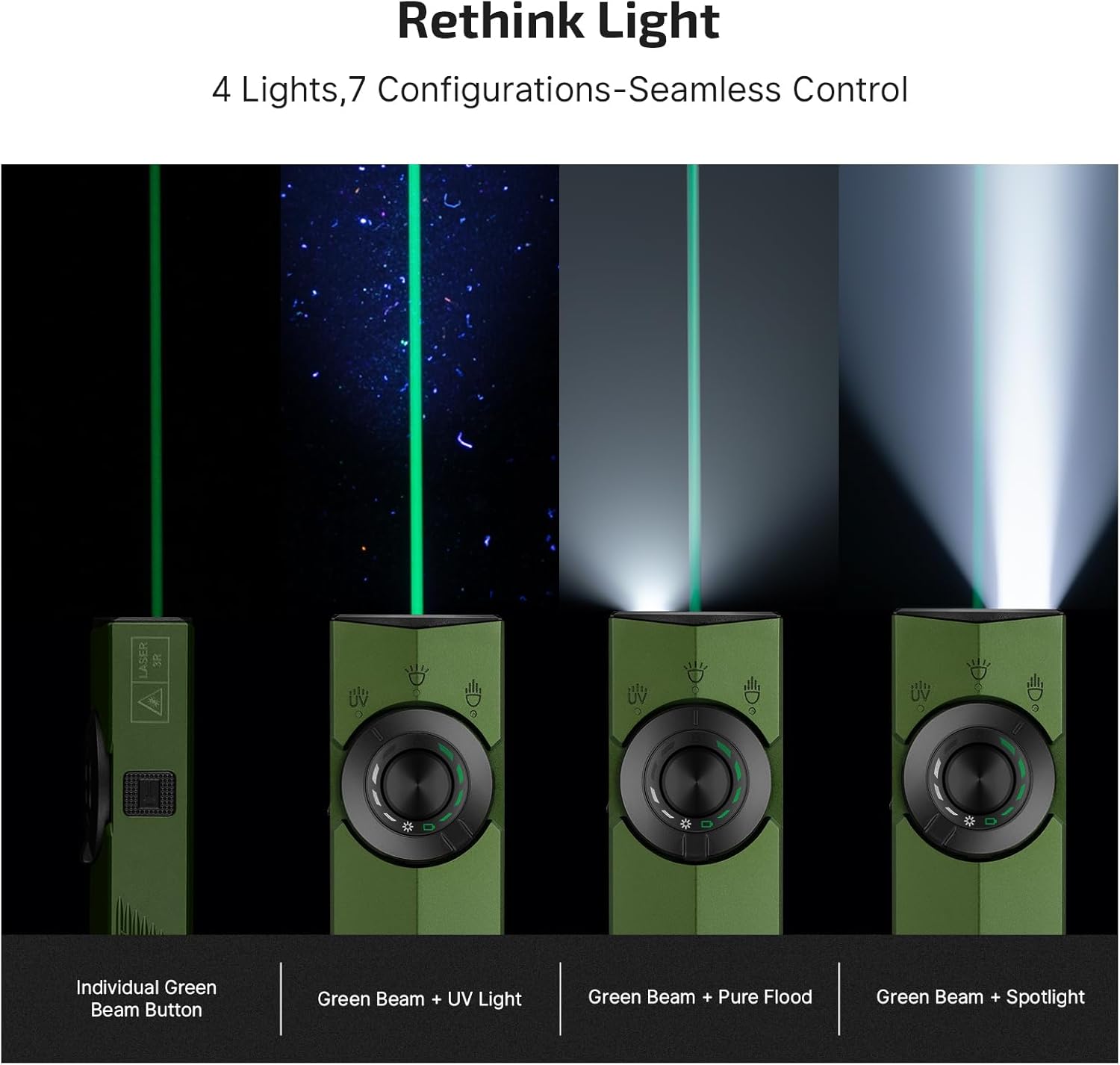 ArkPro EDC Flat Flashlight - Green