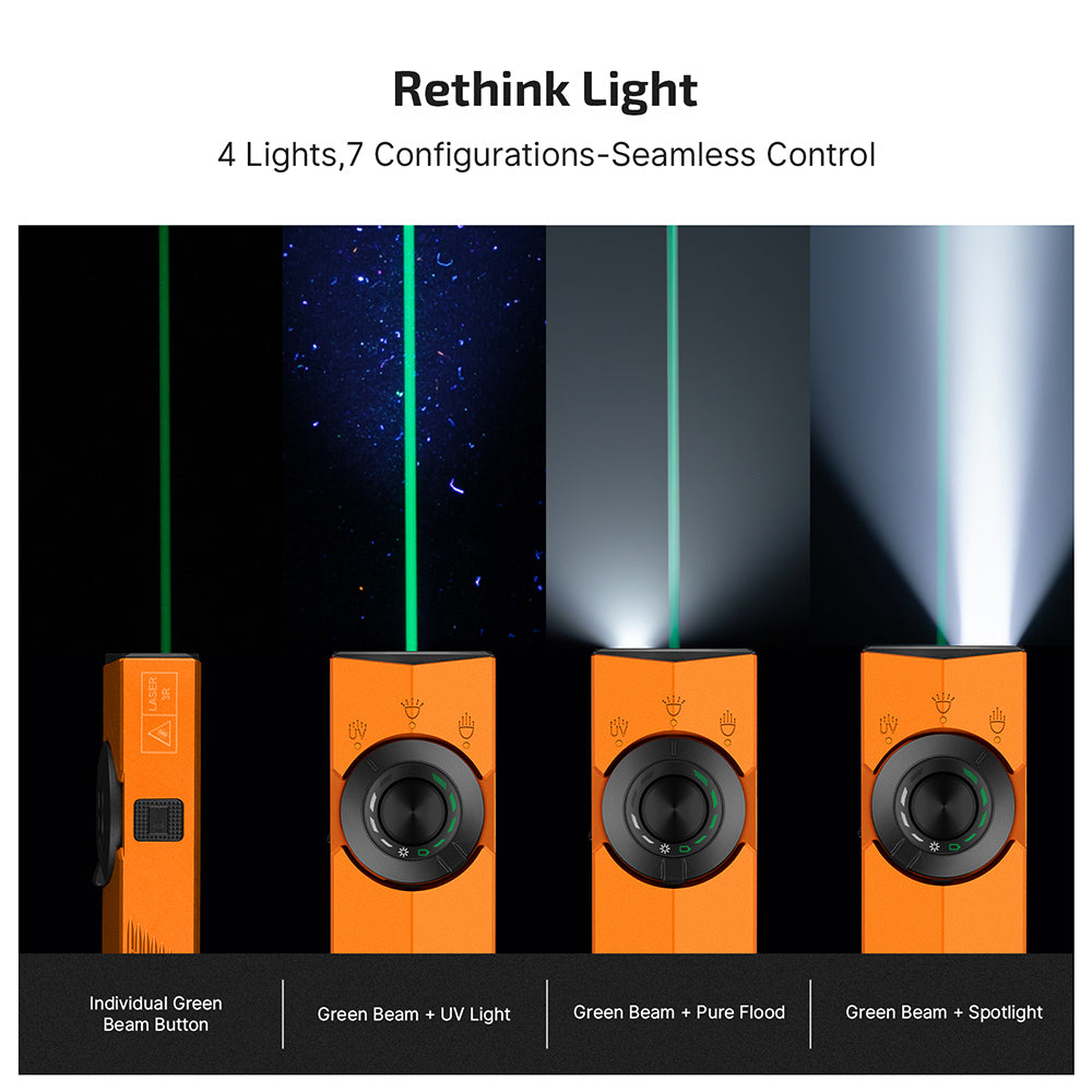 ArkPro EDC Flat Flashlight - Orange