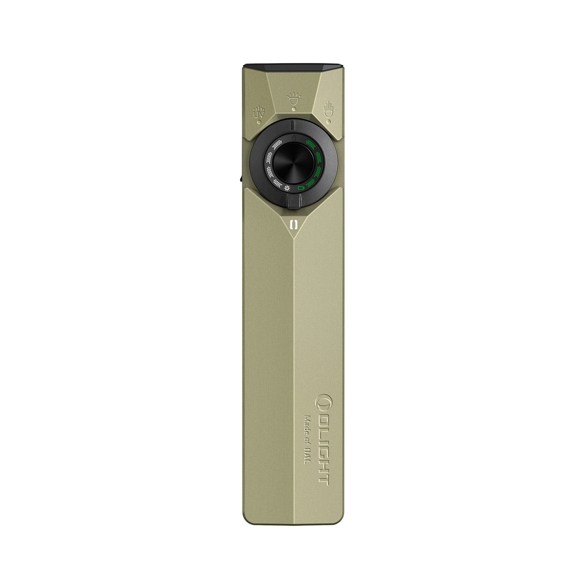 Oclip Ultra Clip-on Flashlight - Olive Green