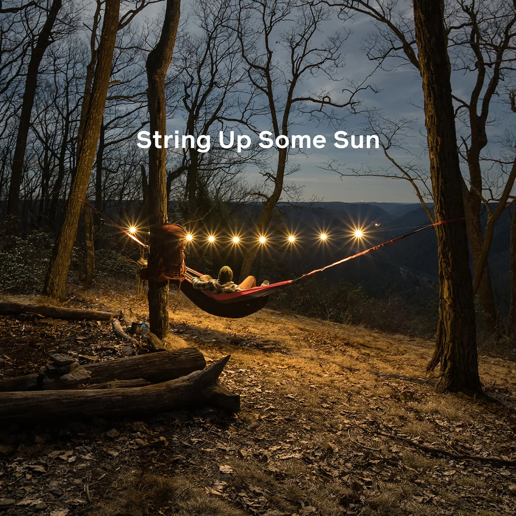 Solar String Lights - 18' Warm White