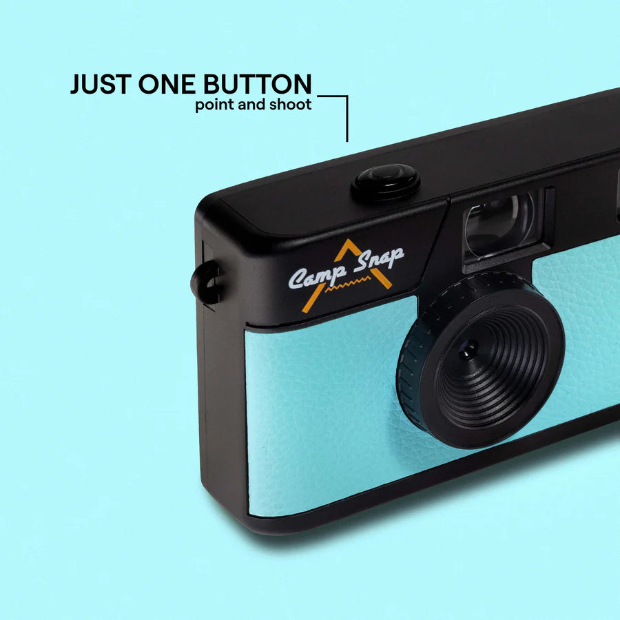 Screen-Free Digital Camera: Seaglass Blue