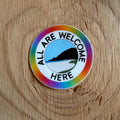 "Welcome" Sticker