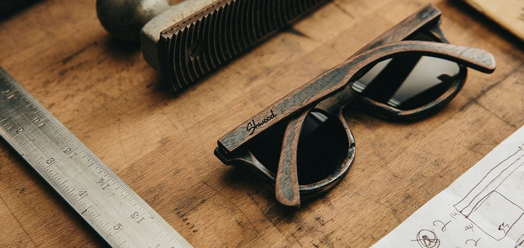 Canby - Distressed Dark Walnut / Grey Polarized