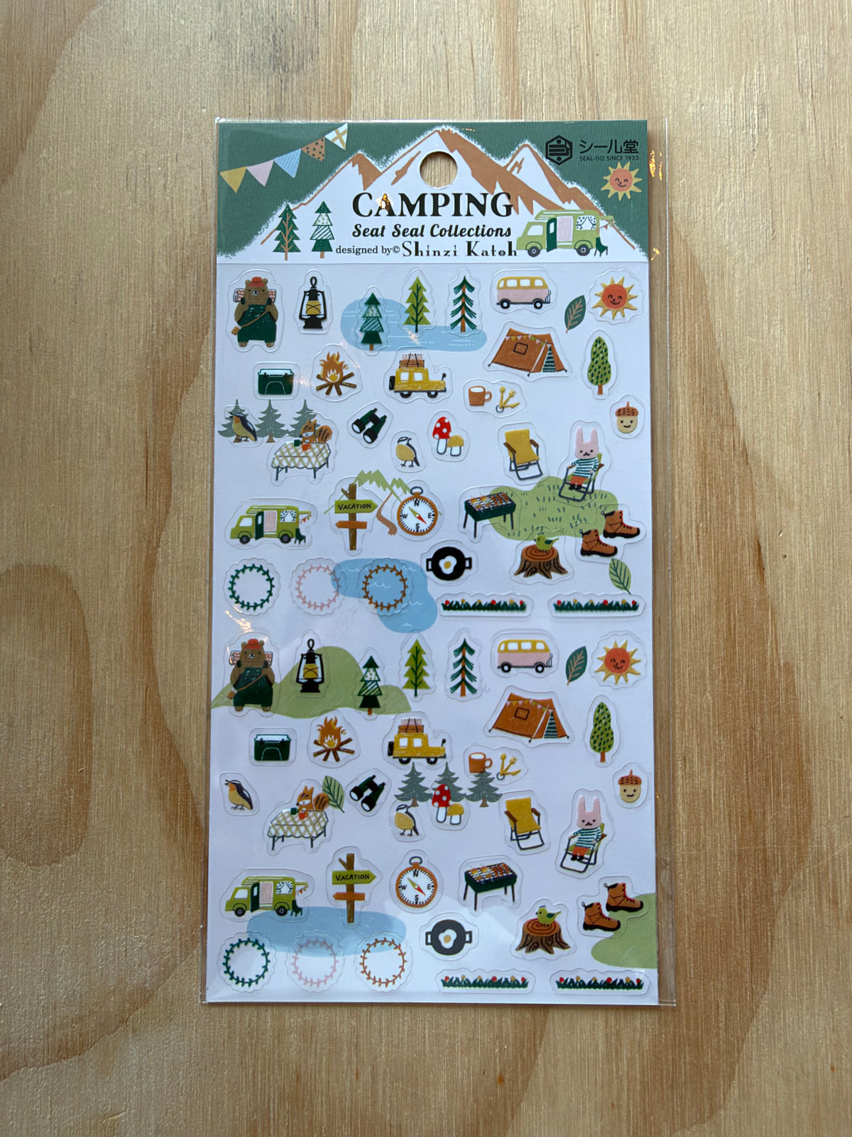 Camping Stickers