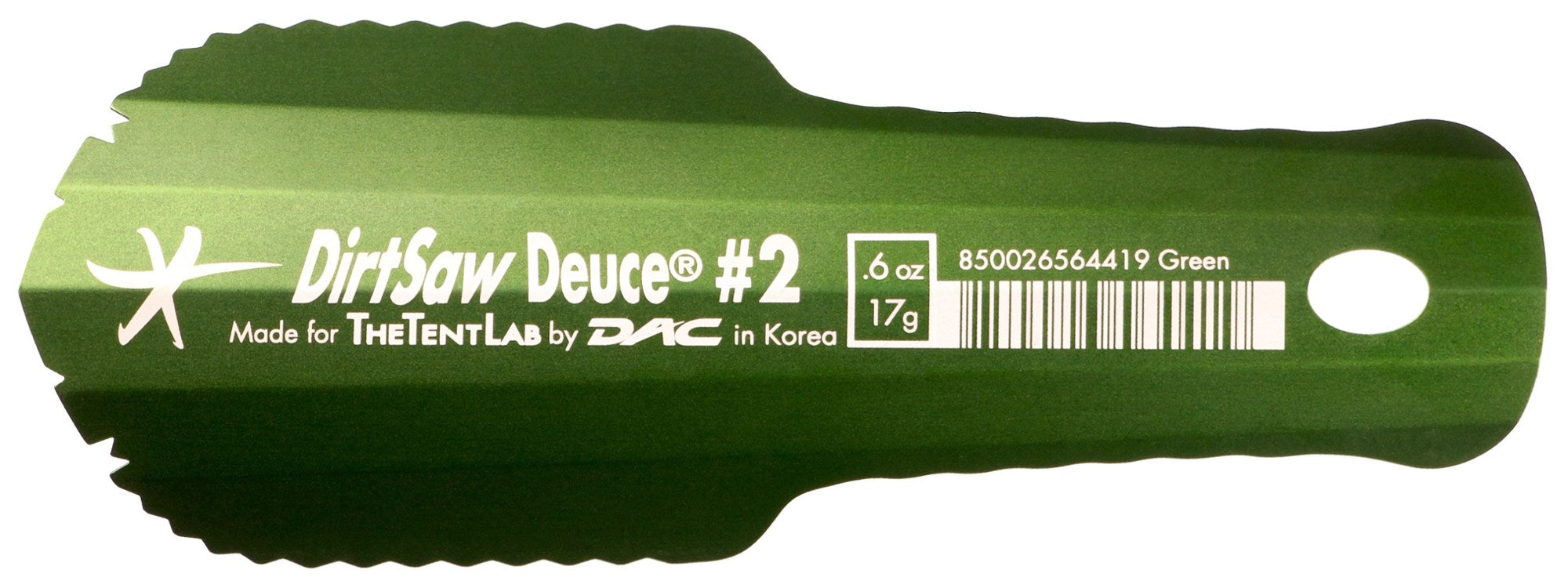 The Dirtsaw Deuce #2 Trowel - Green
