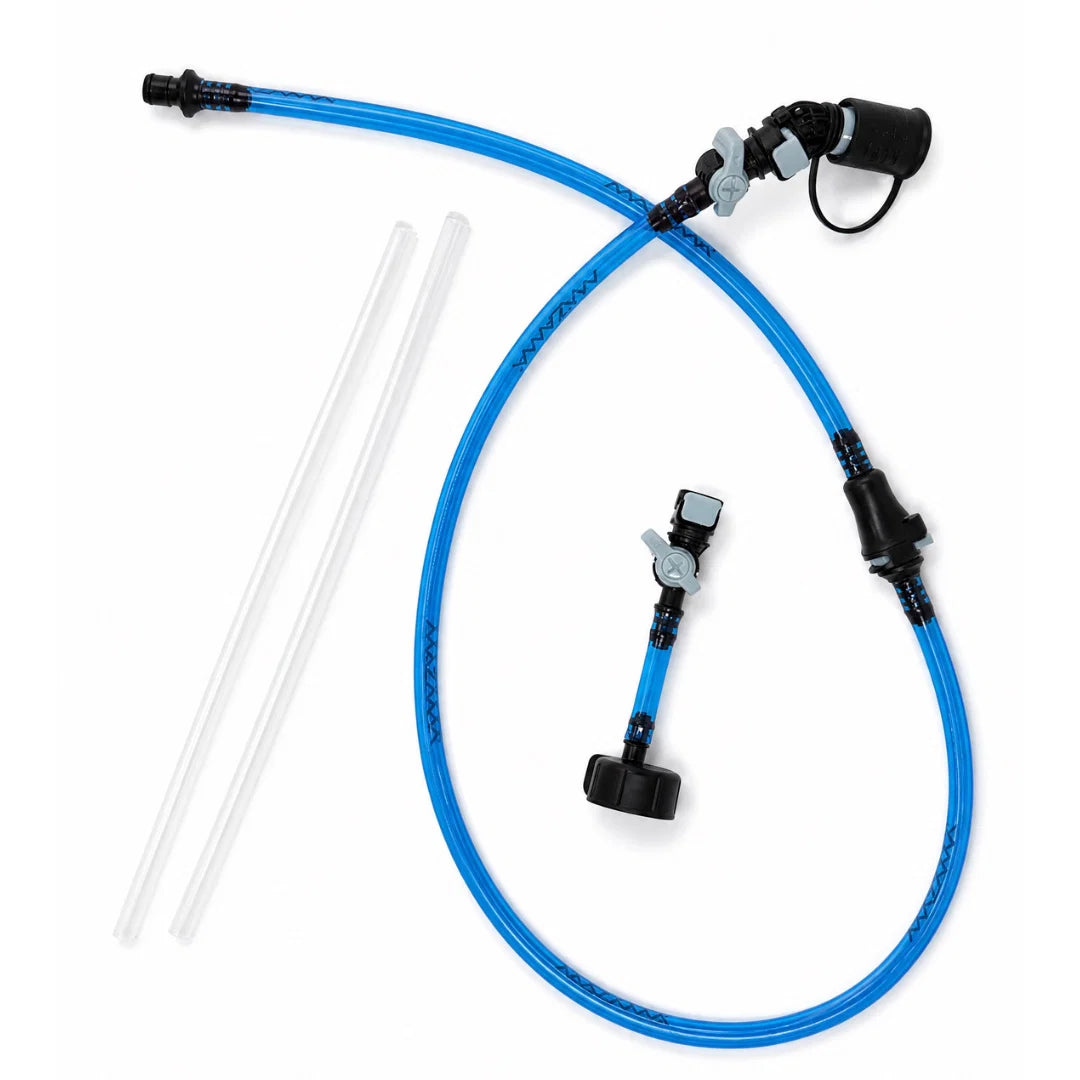 Drink Tube Replacement & Bottle Conversion Kit - 1/4" Inner Diameter