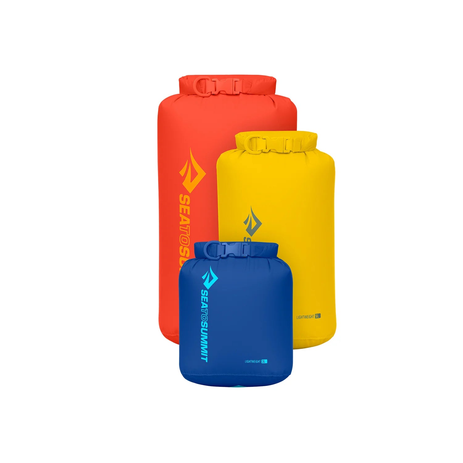 Lightweight Dry Bag Set - 3L, 5L, 8L
