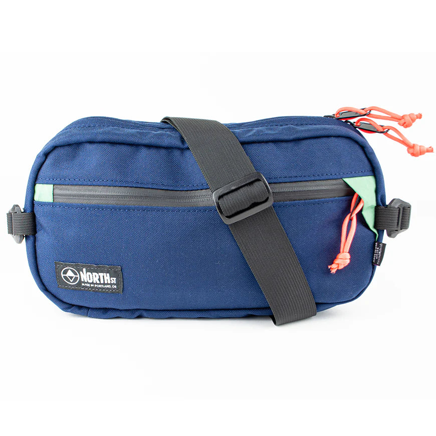 Eliot Crossbody Sling - Midnight & Evergreen / Standard Strap