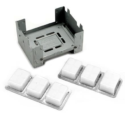 Pocket Stove & 6 Solid Fuel Tablets (14g)