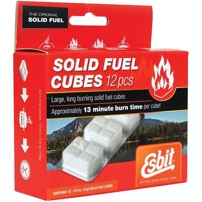 Solid Fuel Tablets (14g) - 12 Pieces