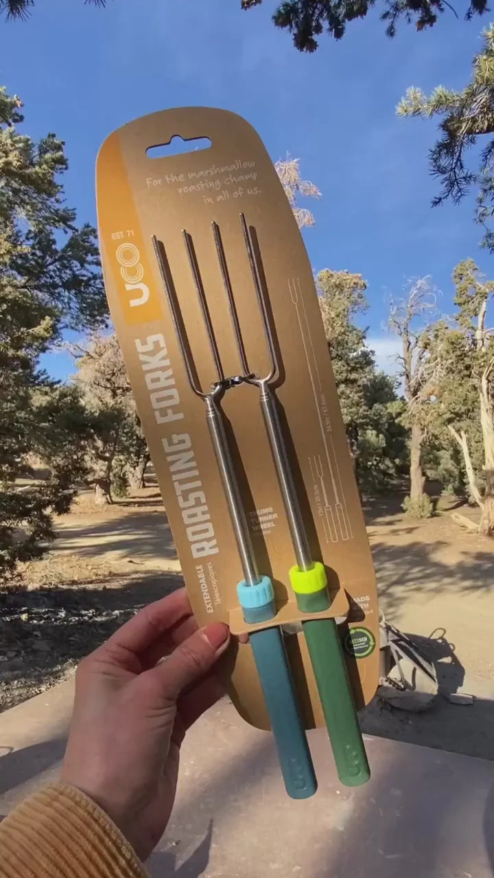 Extendable Roasting Forks - 2 Pack