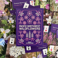 Pacific Northwest Wildflowers Deck - 52 Playing Cards