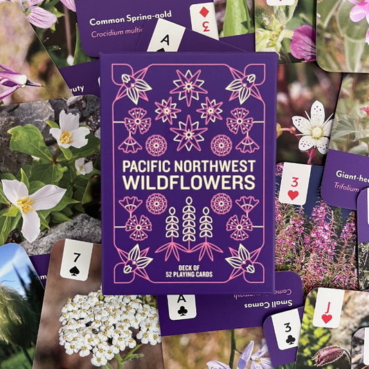 Pacific Northwest Wildflowers Deck - 52 Playing Cards (Copy)
