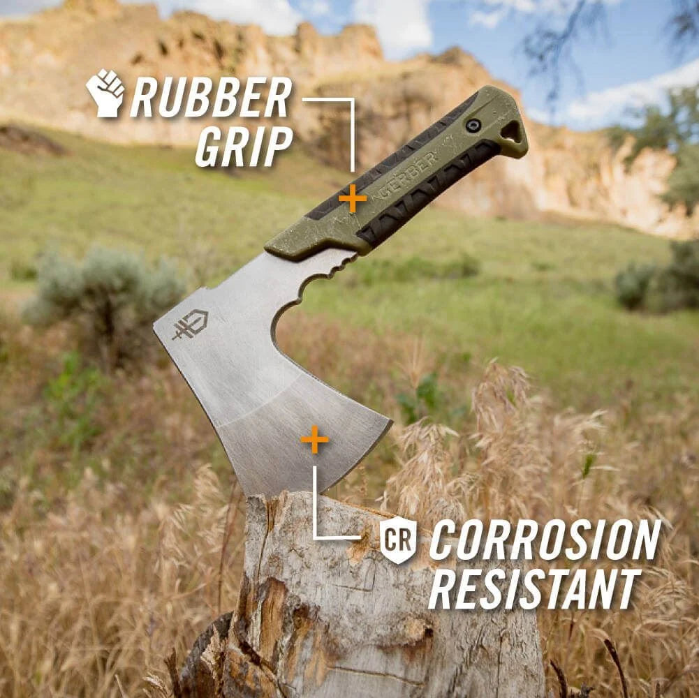 Park Hatchet - Silver/Green