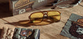 Glacier “Smokey Bear” Sunglasses - Matte Black / HD Plus Polarized Yellow