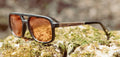 Glacier “Smokey Bear” Sunglasses - Matte Black / HD Plus Polarized Amber