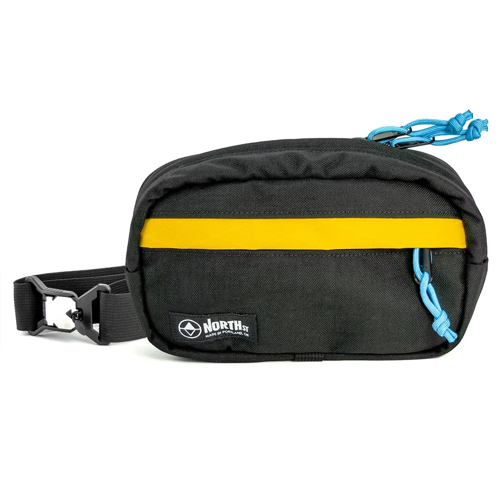 Pioneer 9 Hip Pack - Black & Gold / Waist Belt / Standard