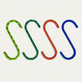 Utility Hanging Hooks - 4 Pack - Multi Brights