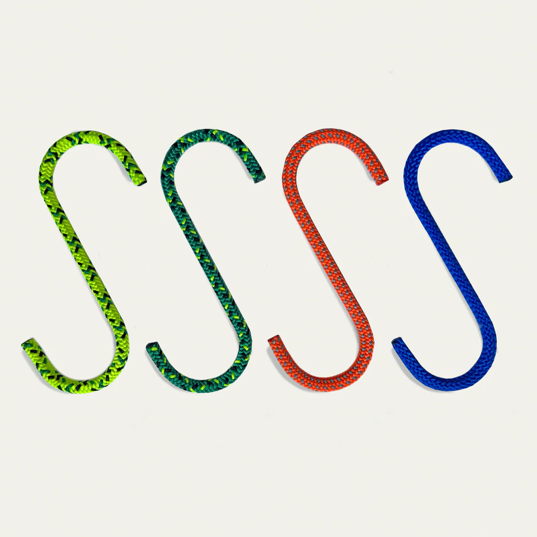 Utility Hanging Hooks - 4 Pack - Multi Brights
