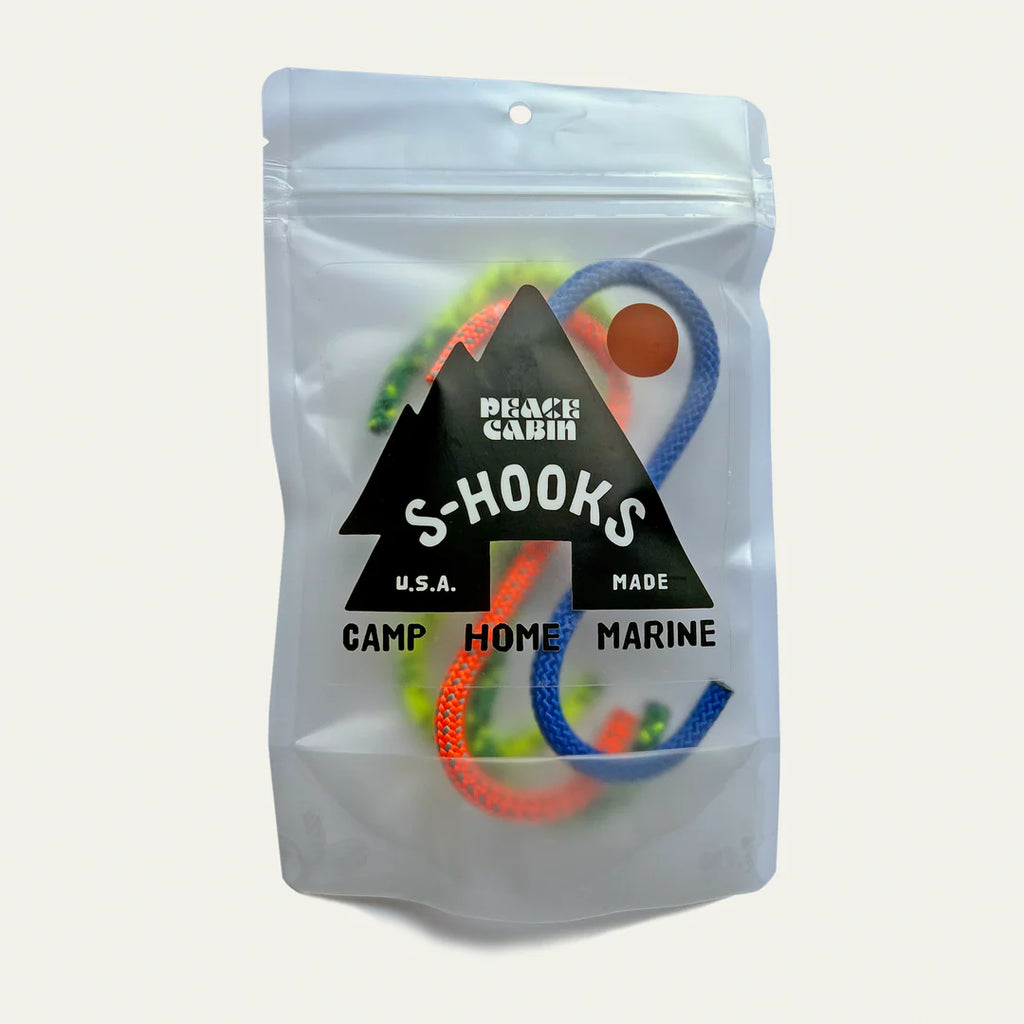 Utility Hanging Hooks - 4 Pack - Multi Brights