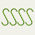 Utility Hanging Hooks - 4 Pack - Neon Safety