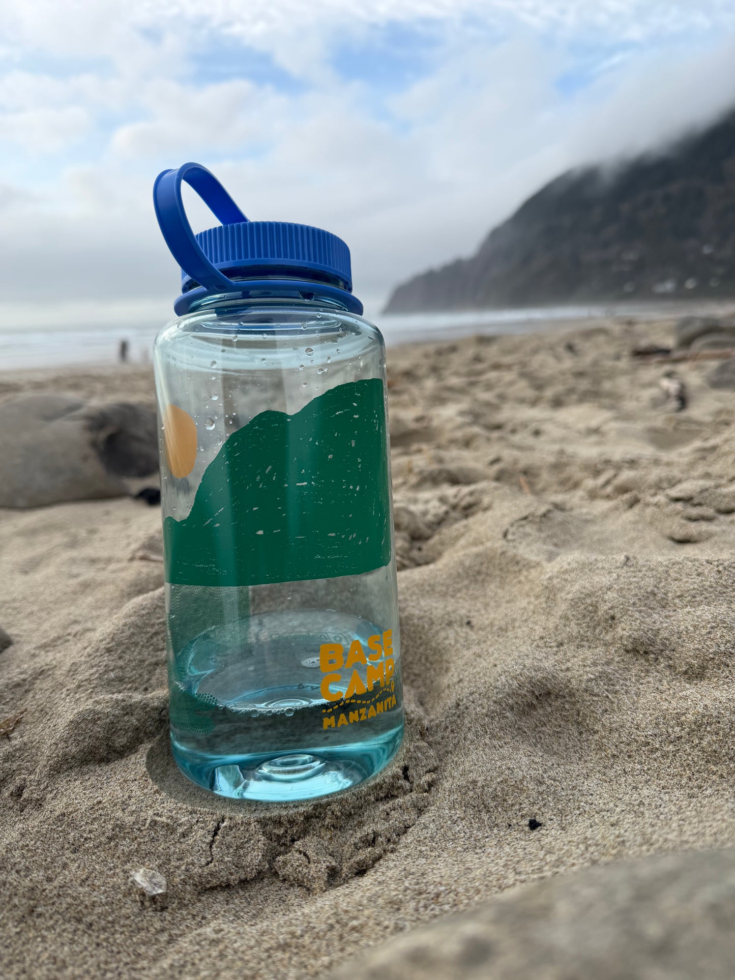 "Base Camp" Water Bottle - 32oz Wide Mouth Nalgene