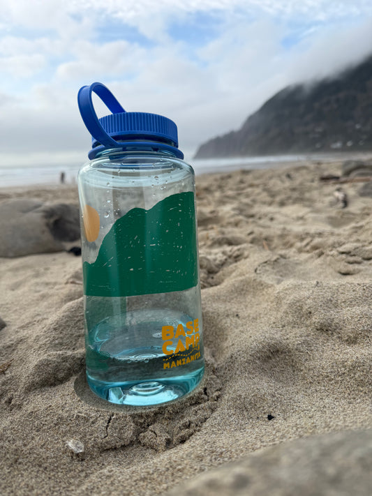 "Base Camp" Water Bottle - 32oz Wide Mouth Nalgene