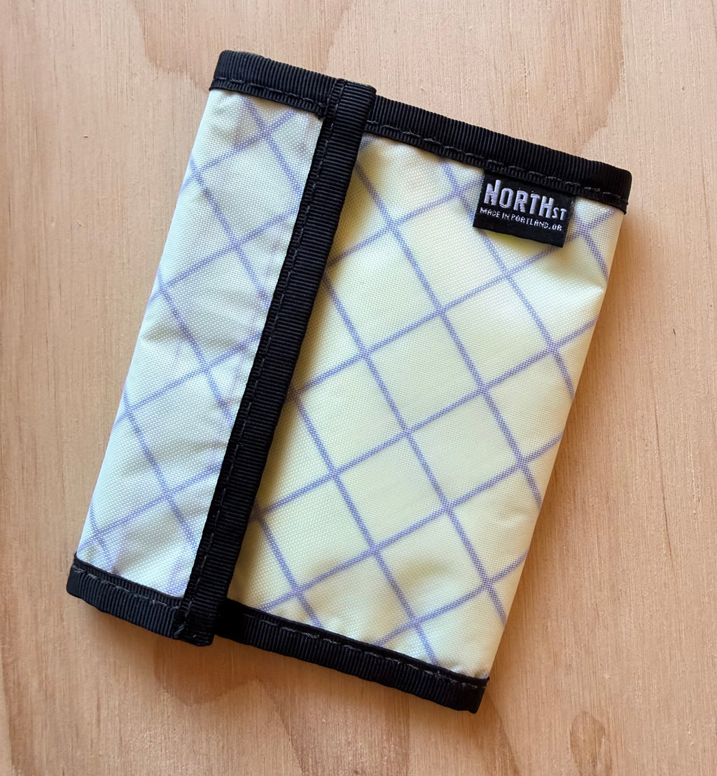 Hook & Loop Bifold Wallet - EPX White