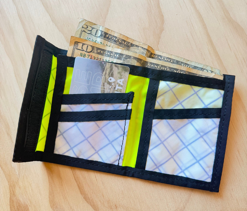 Hook & Loop Bifold Wallet - EPX White