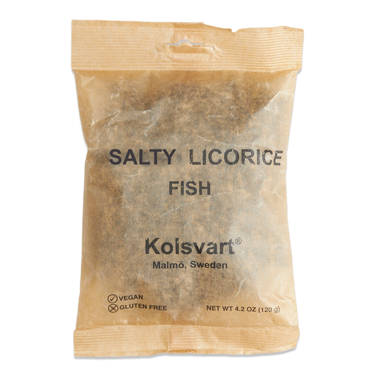 Salty Licorice Candy Fish