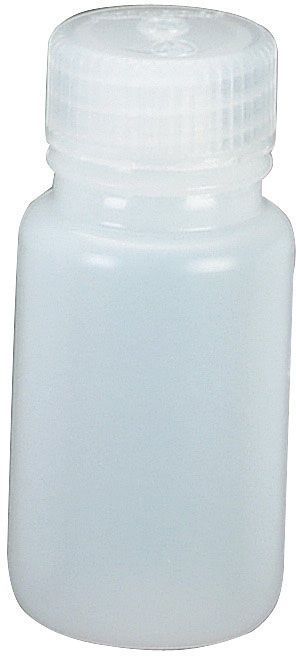 Wide Mouth Round HDPE Bottle - 2oz.