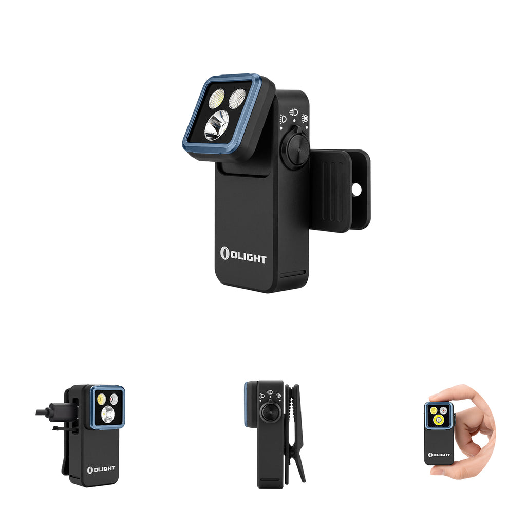 Oclip 2 Pro Clip-on Flashlight - Black