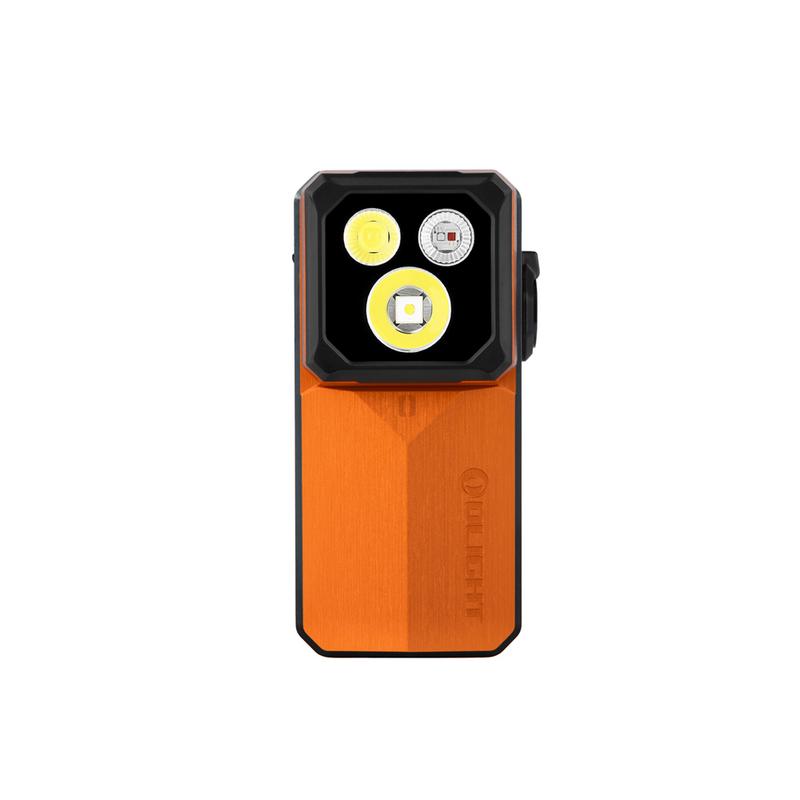 Oclip 2 Ultra Clip-on Flashlight - Orange