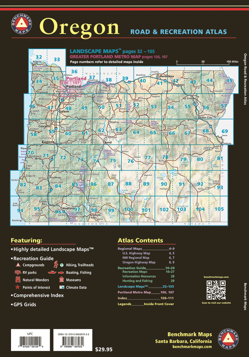 Oregon Road & Recreation Atlas