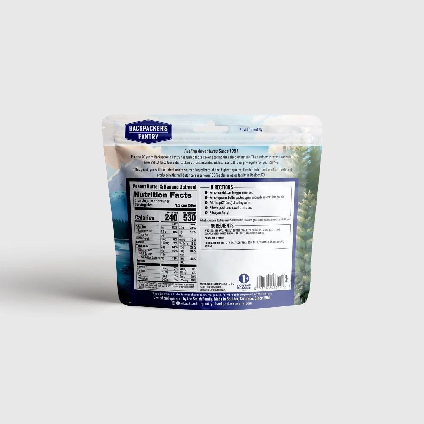 Peanut Butter & Banana Oatmeal