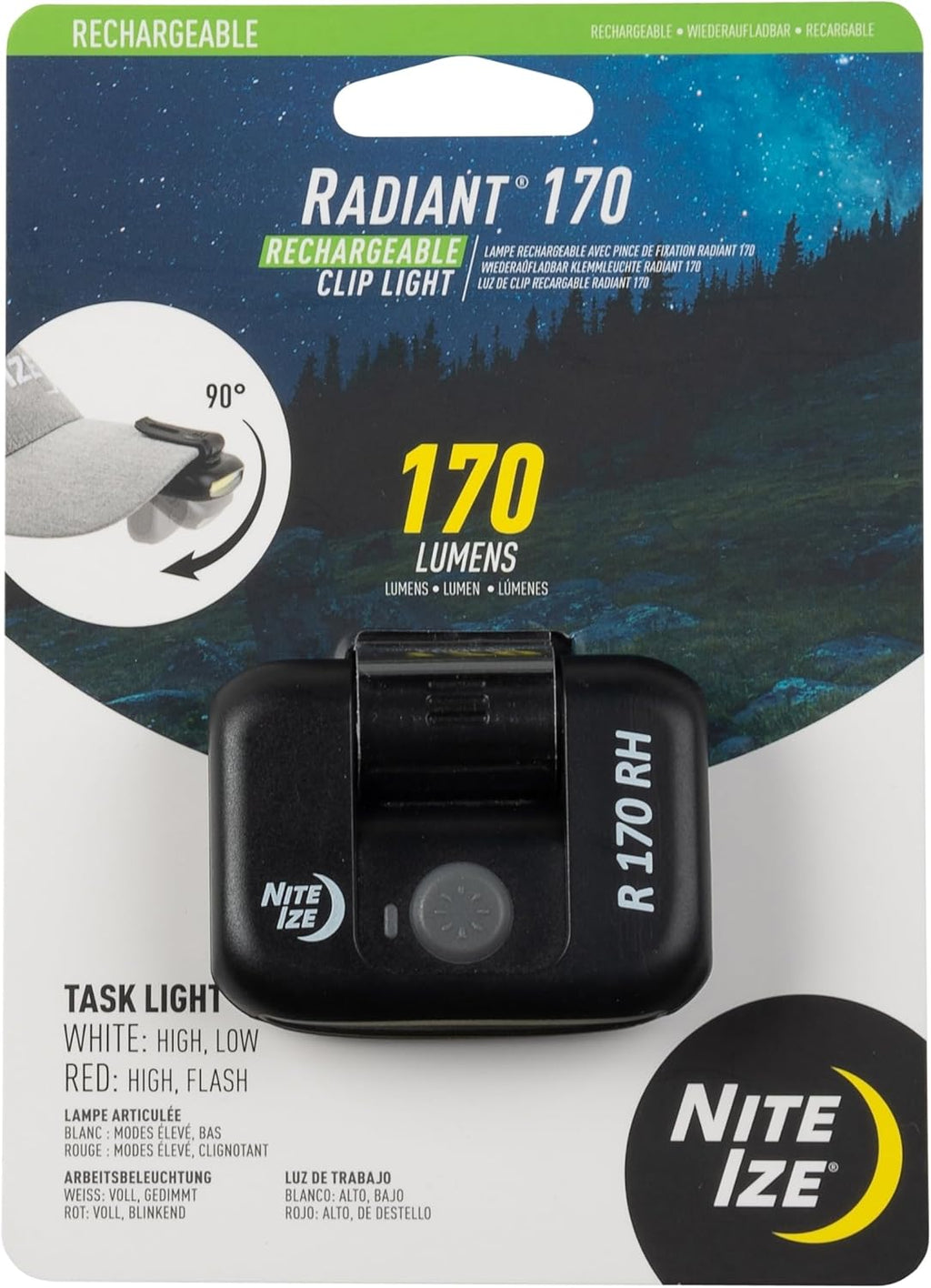 Radiant 170 Rechargeable Headlamp
